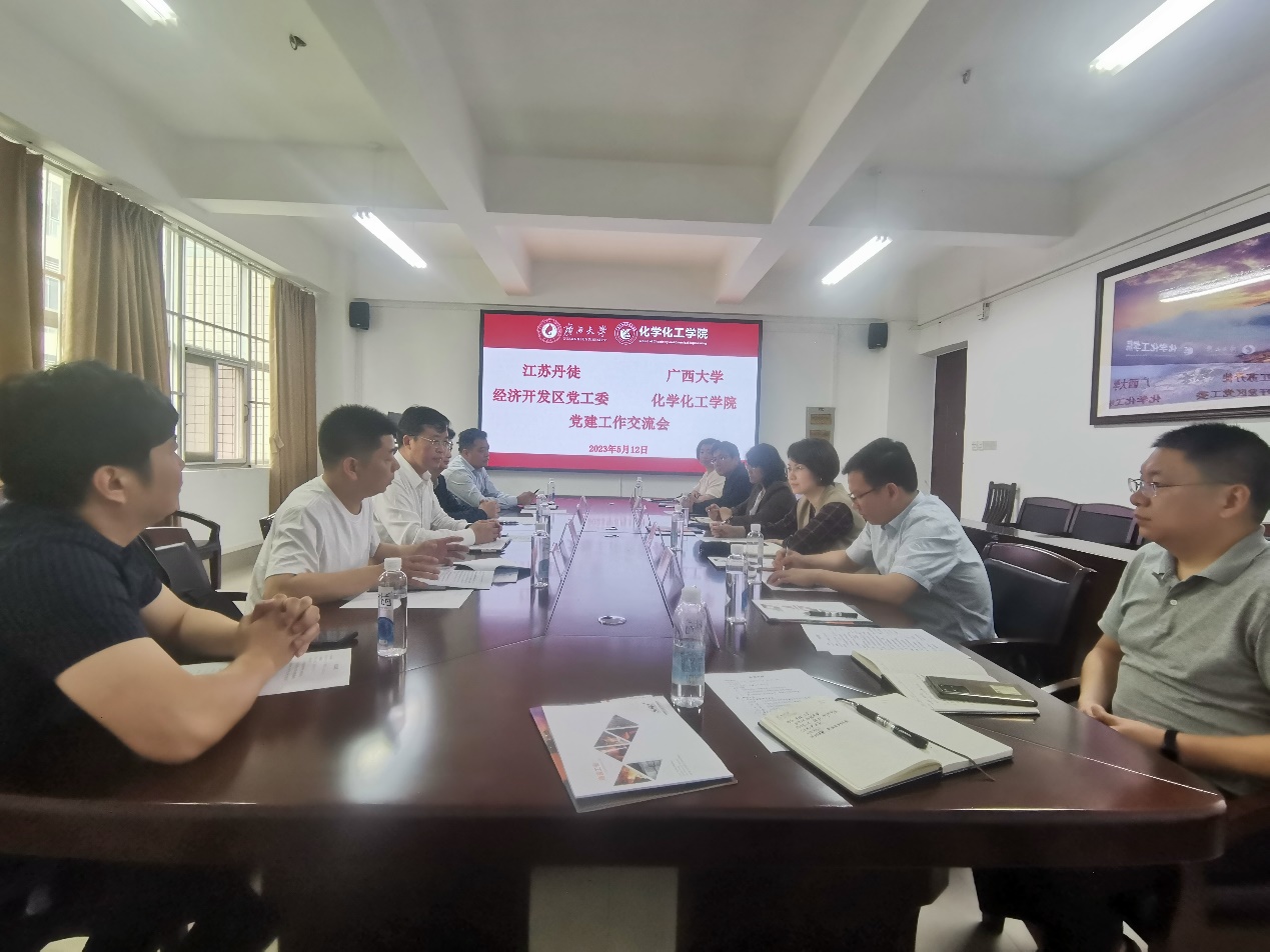 【主题教育】3003新葡的京集团网址与江苏省丹徒经济开发区管委会党工委开展党建交流工作