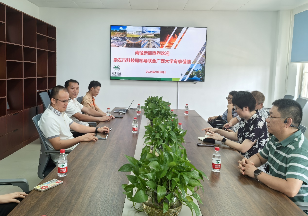 新葡的京官网赴崇左企业开展调研及“访企拓岗”专项行动