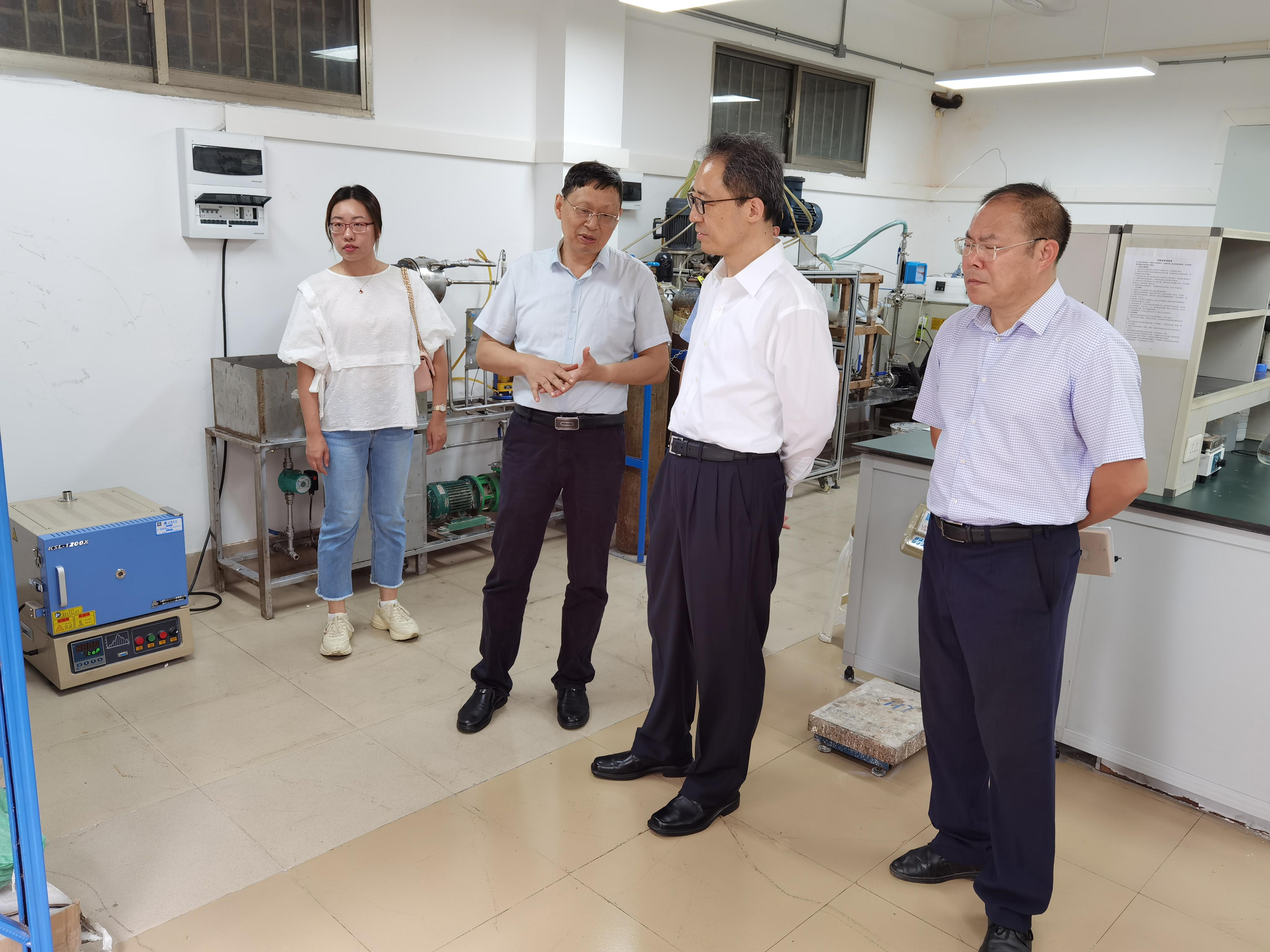 中国工程院陈建峰院士来访3003新葡的京集团网址